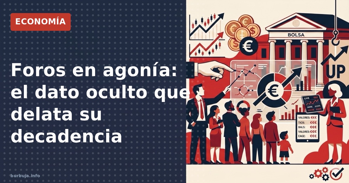 Éxodo silencioso: los foros económicos se vacían