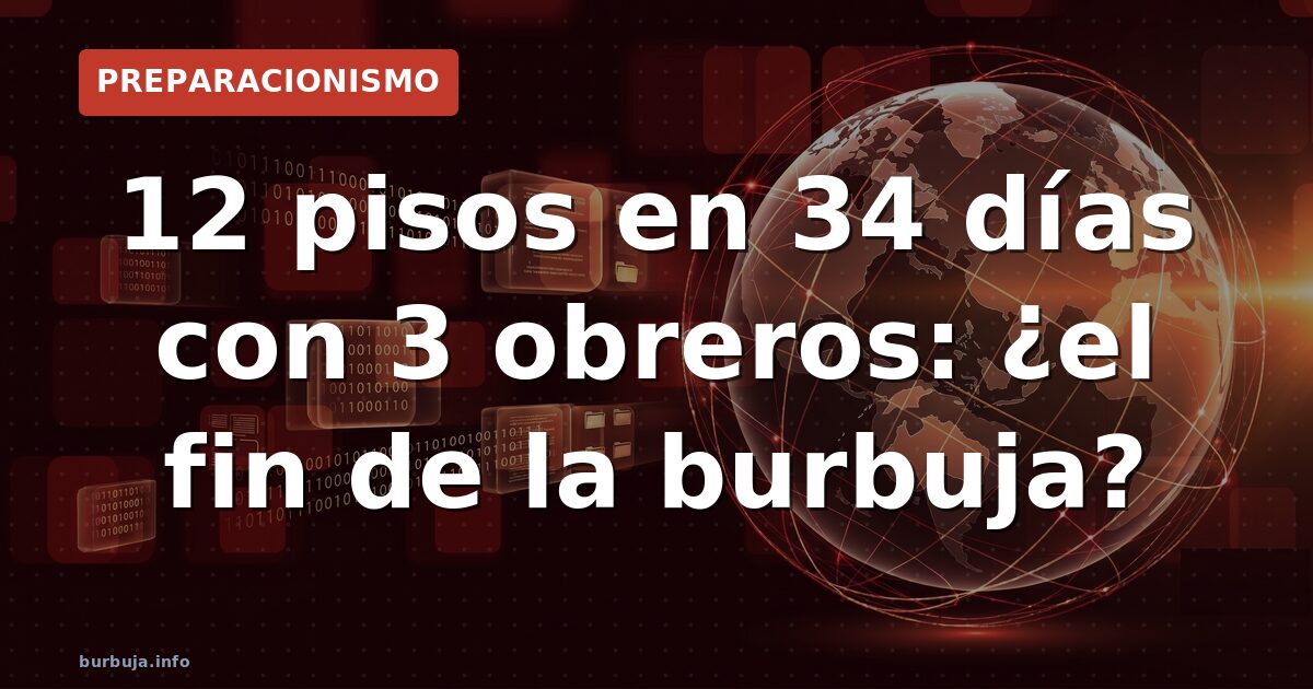 12 viviendas en 34 días con 3 trabajadores: ¿por qué no en España?