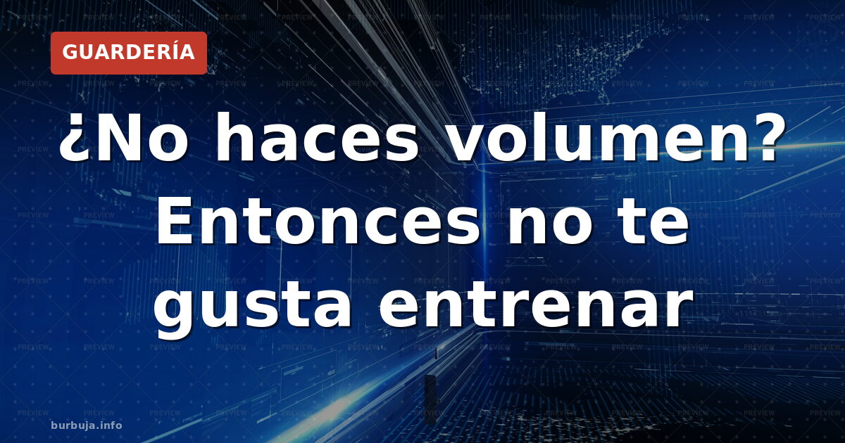 La eterna guerra del volumen y la definición