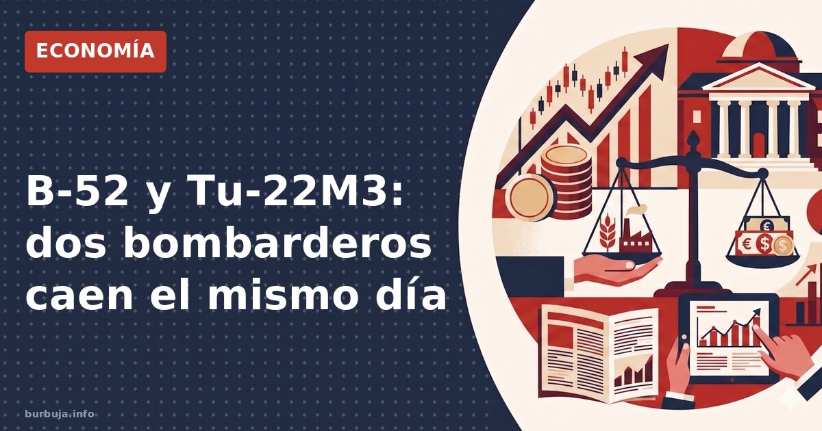 B-52 y Tu-22M3: dos bombarderos caen el mismo día