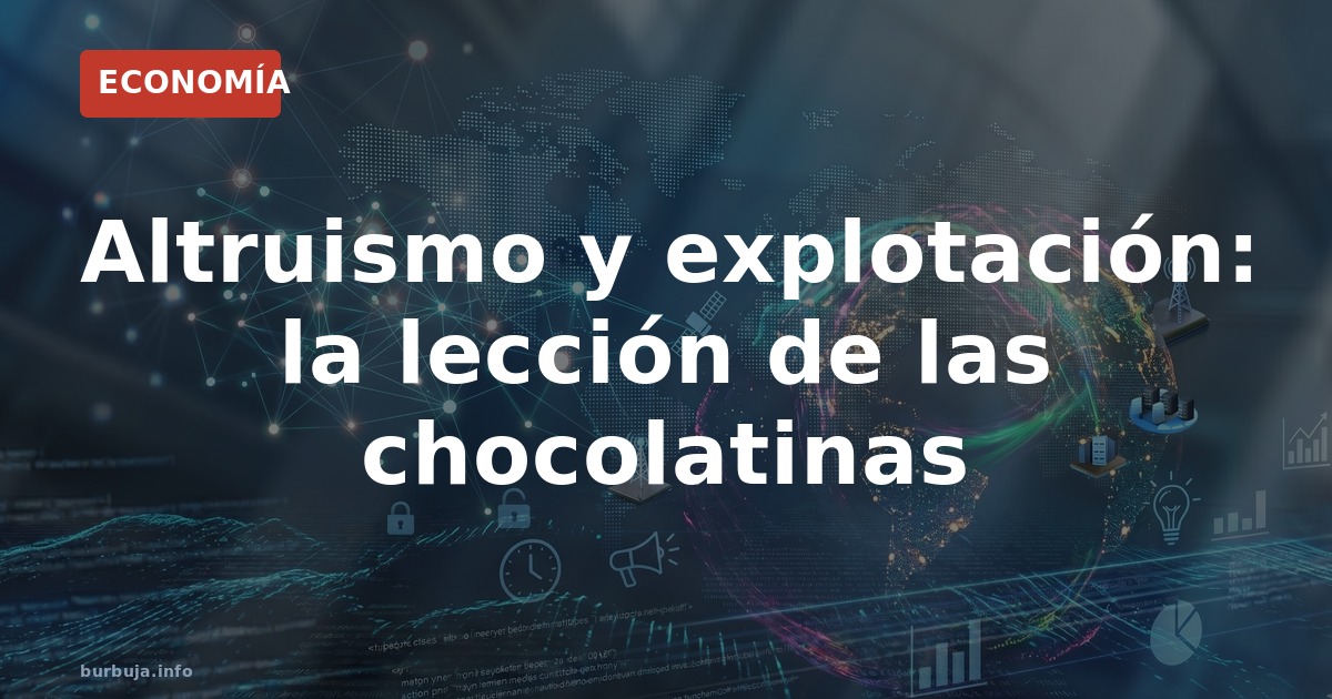 Niña repartiendo galletas: la metáfora del caos
