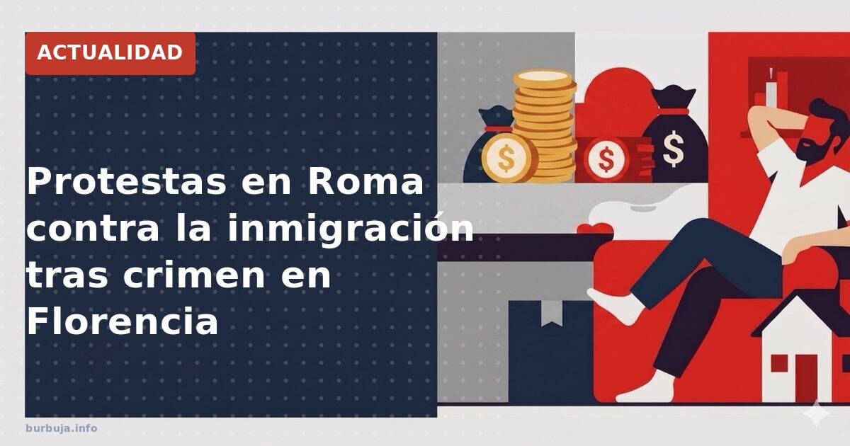 Italia explota: masiva protesta contra la inmigración