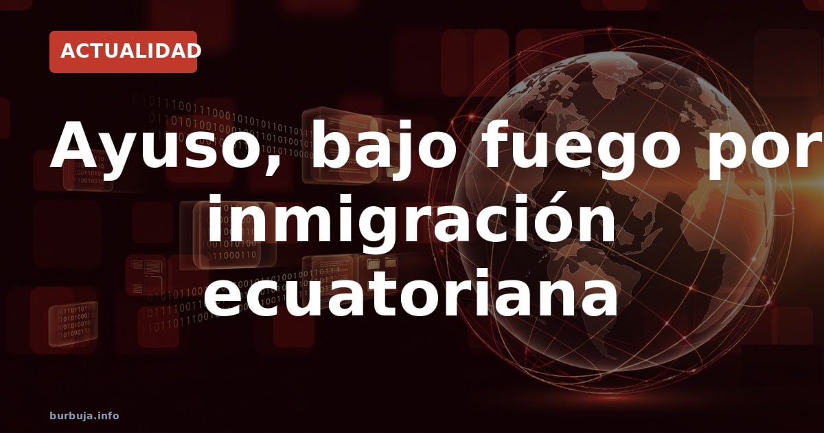 Inmigración ecuatoriana: el debate que crece en España