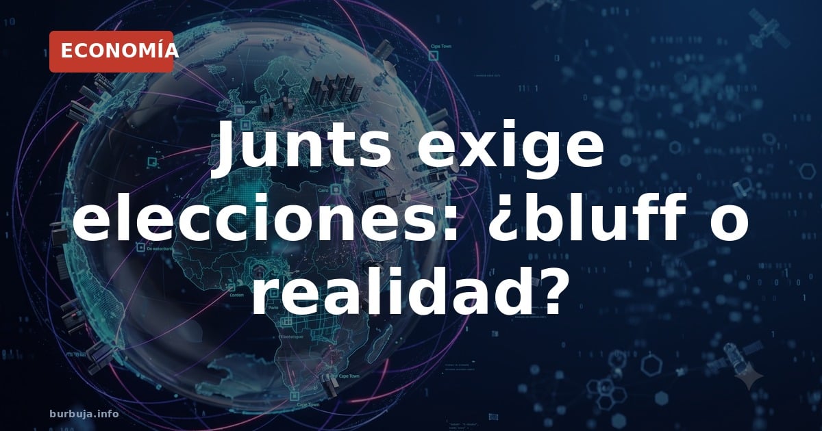 Junts: ¿teatro electoral o moción real?