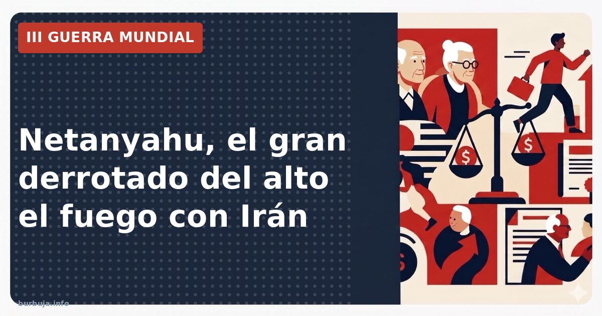 Netanyahu, el gran perdedor del alto el fuego