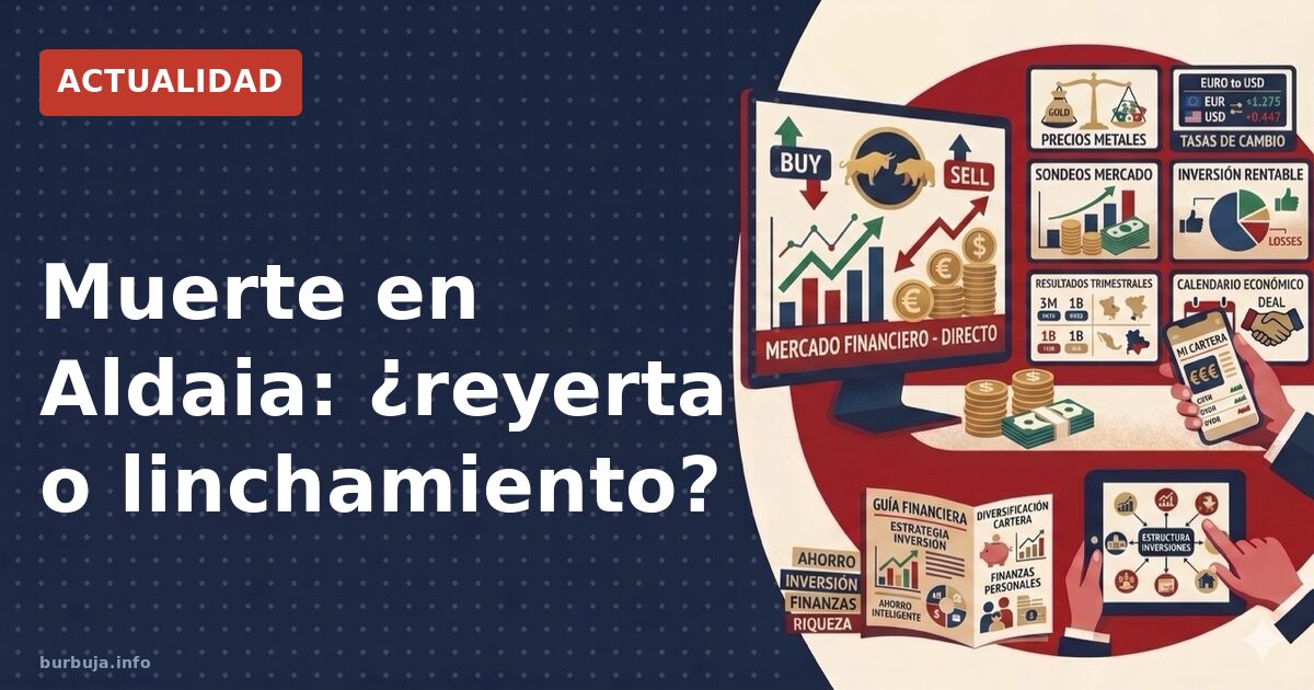 Asesinato en Aldaia: apuñalamiento y reyerta
