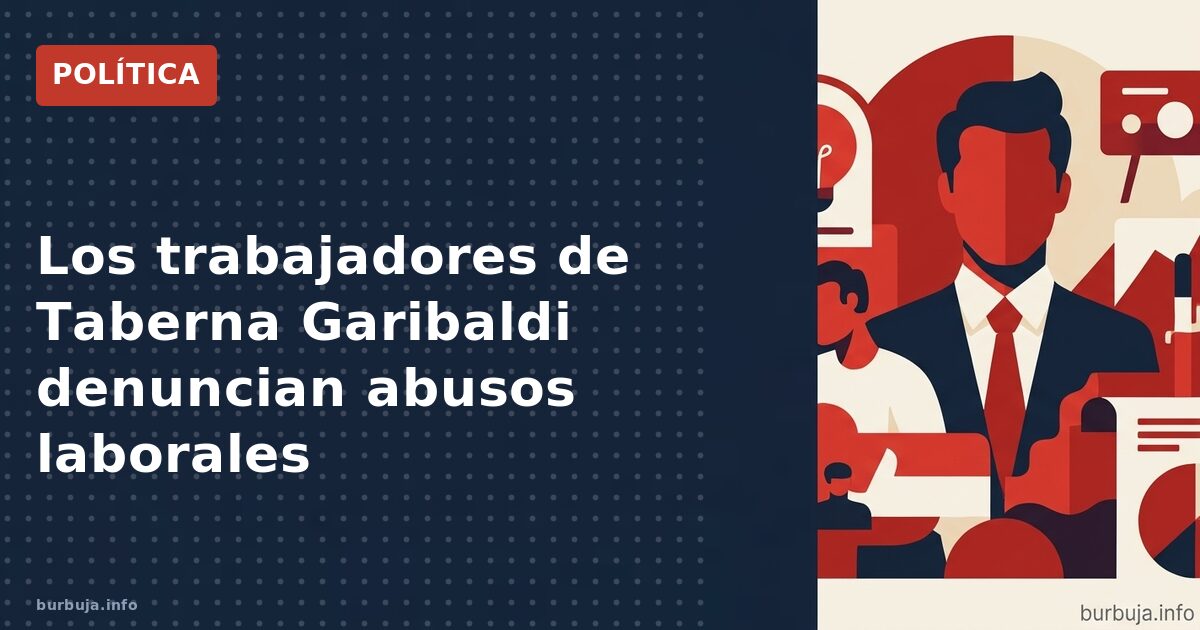 El lado oscuro de Taberna Garibaldi
