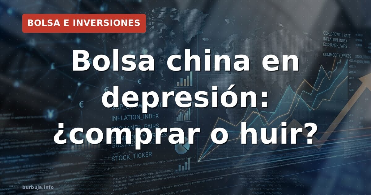 Las bolsas chinas se hunden mientras el mundo sube