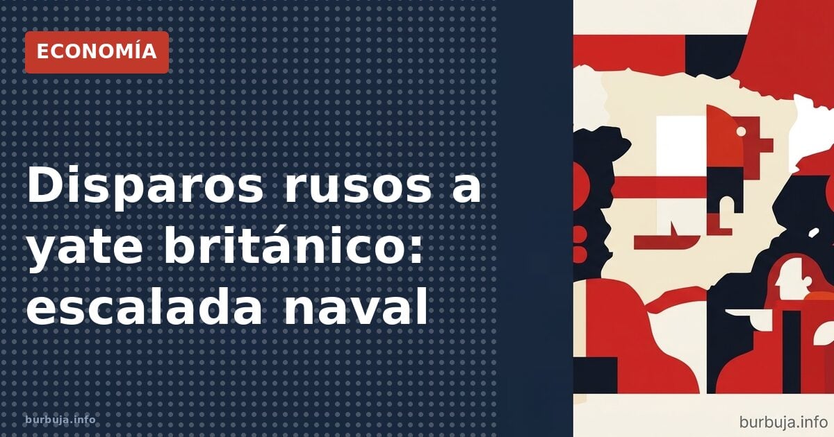 Armada rusa dispara a yate británico en el Mar del Norte