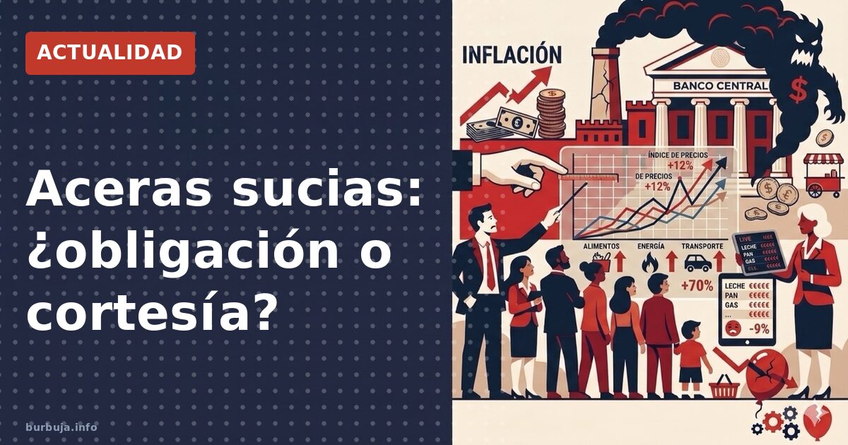 Gritos en la calle por la caca de un perro
