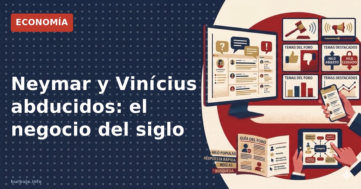 Neymar y Vinícius abducidos: el negocio del siglo
