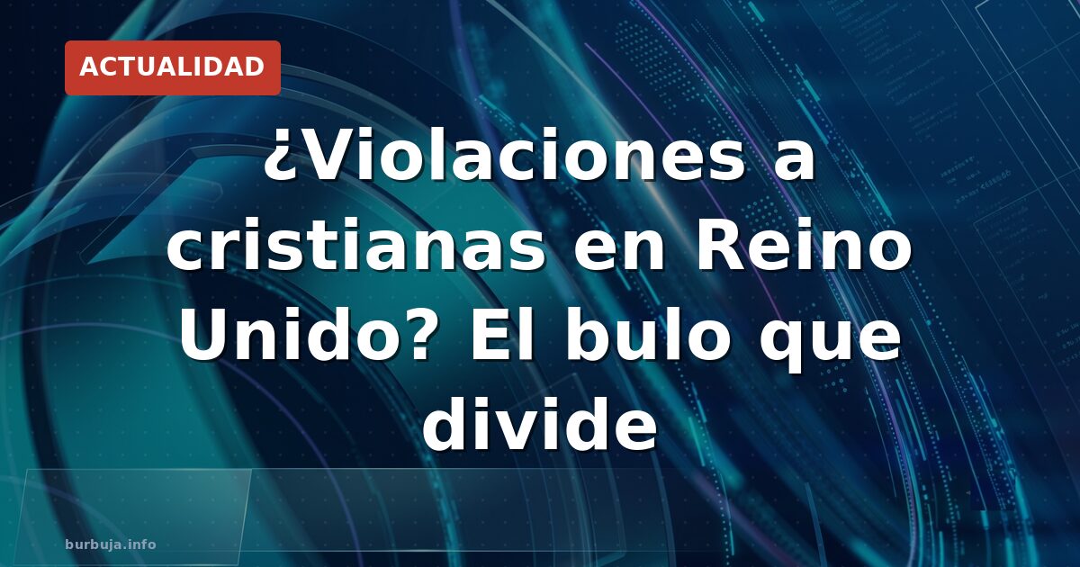 Violaciones con trasfondo religioso en Reino Unido