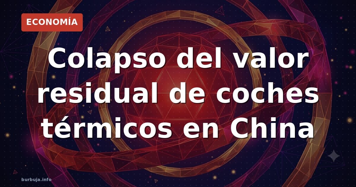 El colapso del diésel en China: adiós al valor de segunda mano