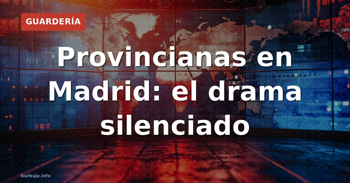 Provincianas en Madrid: el drama silenciado