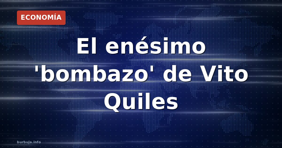 Vito Quiles: ¿el fin de Pedro Sánchez?