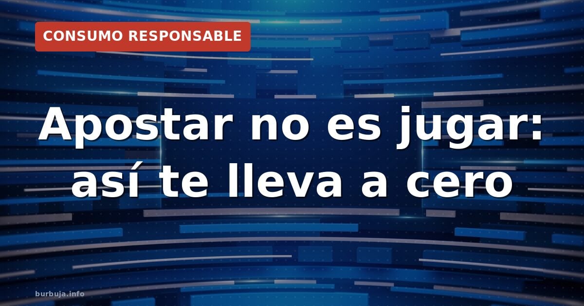 Así te esquilman las casas de apuestas