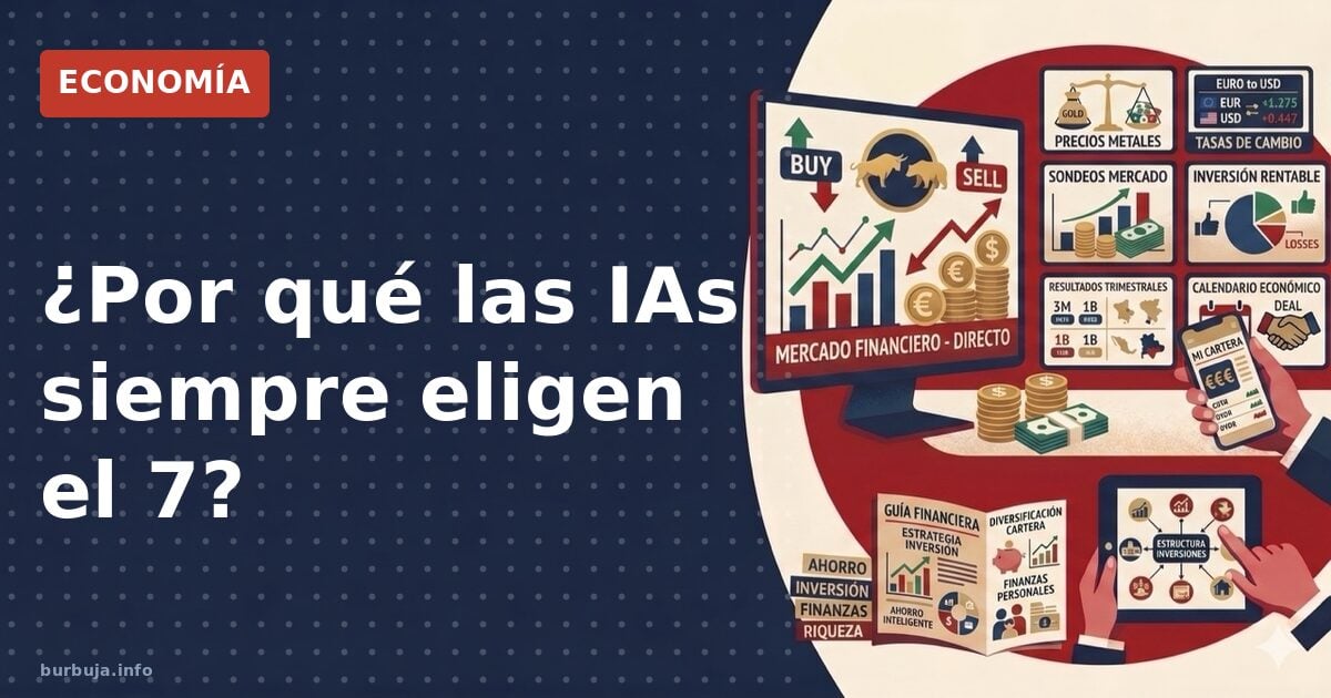 ¿Por qué las IAs siempre eligen el 7?