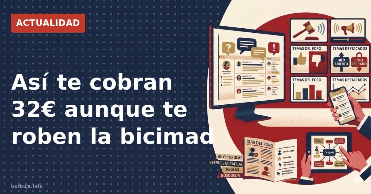 BiciMAD robada en Vallecas: la víctima encima paga 32€