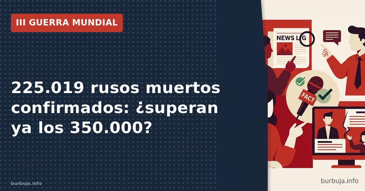 Rusos muertos: el recuento por nombre llega a 225.019
