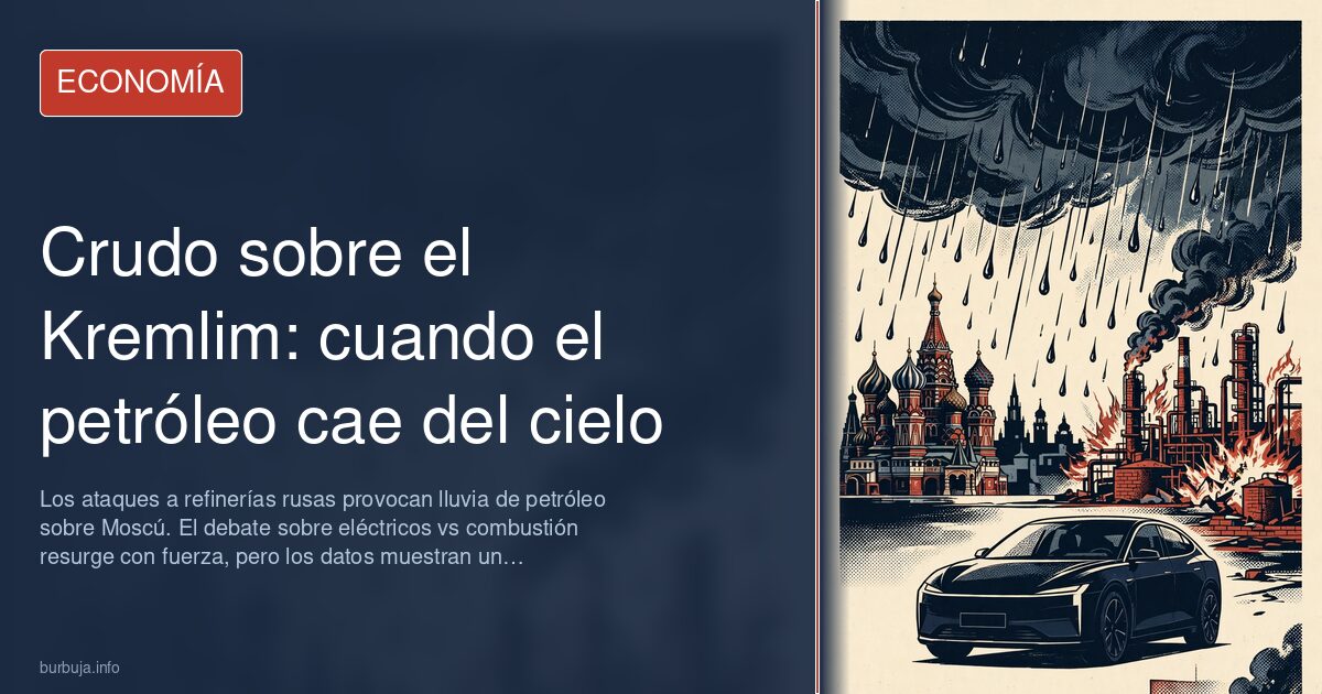 Crudo sobre el Kremlim: cuando el petróleo cae del cielo