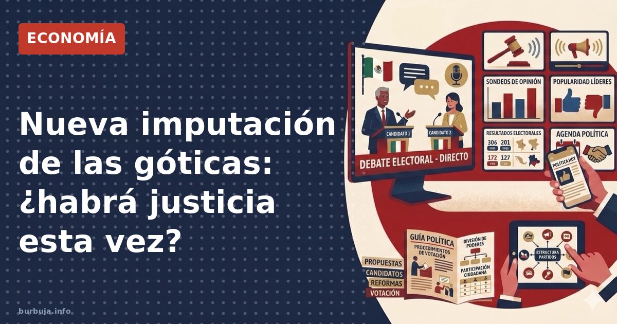 Caso 'góticas' sacude la impunidad judicial
