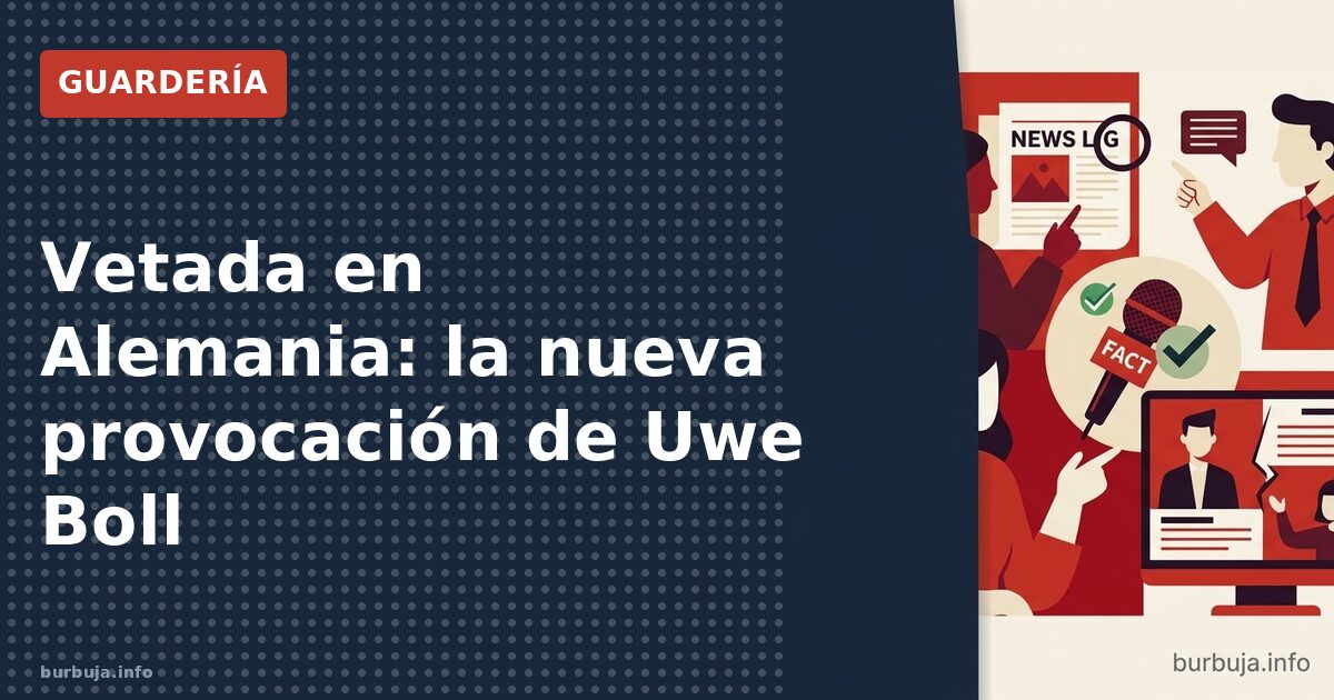 Vetada en Alemania: la nueva provocación de Uwe Boll
