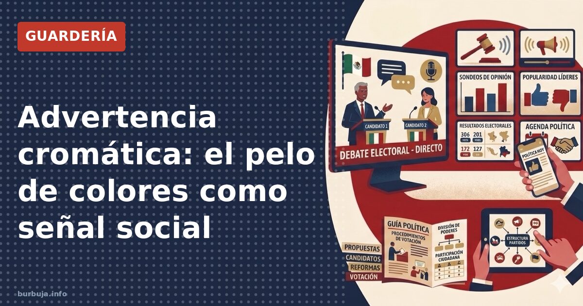 Advertencia cromática: el pelo de colores como señal social
