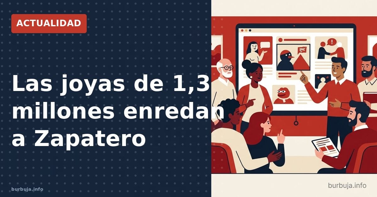 El embrollo de las joyas de Zapatero y Plus Ultra