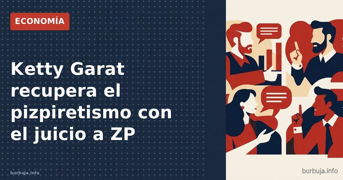 El juicio a Zapatero resucita a Ketty Garat