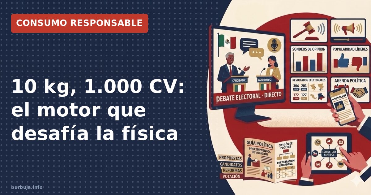 10 kg, 1.000 CV: el motor que cambia el coche eléctrico