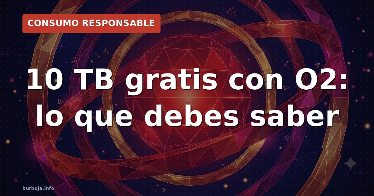 10 TB gratis en la nube de O2: qué hay detrás