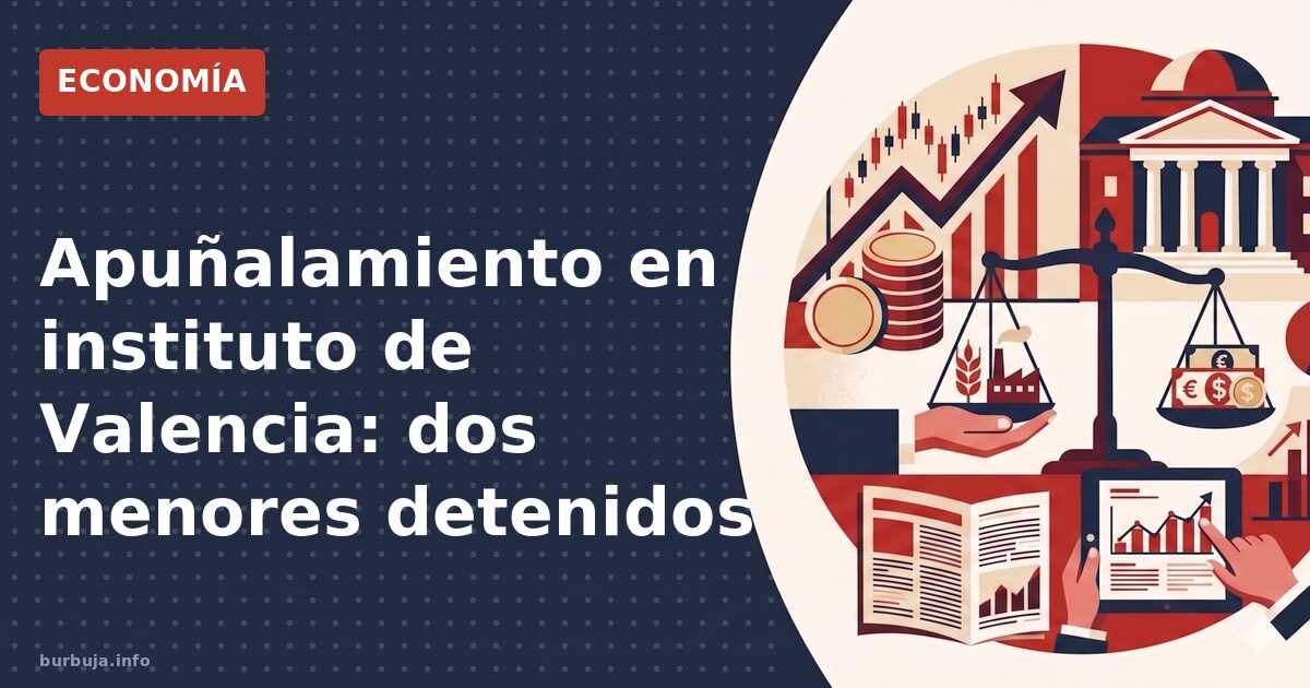 Dos menores detenidos por apuñalar a una alumna en Foios