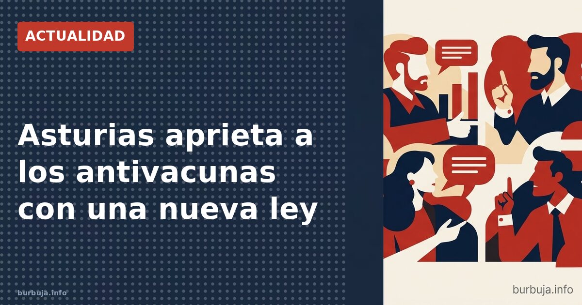 Sanitarios podrán obligar a vacunar en Asturias