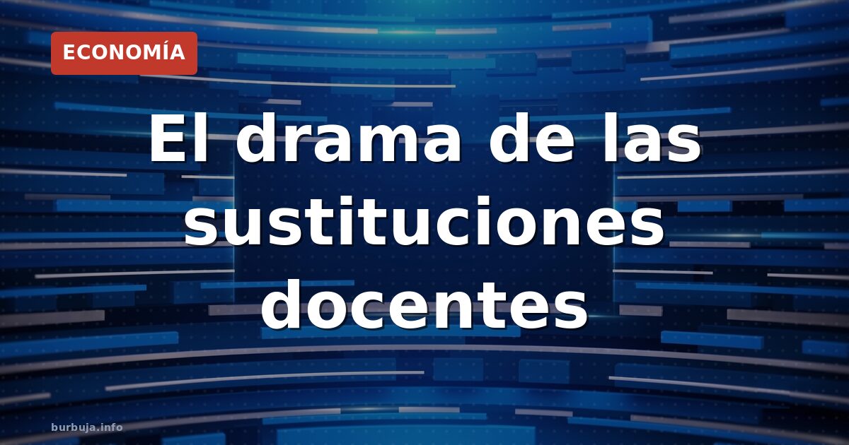 La vuelta del profe que no arregla nada