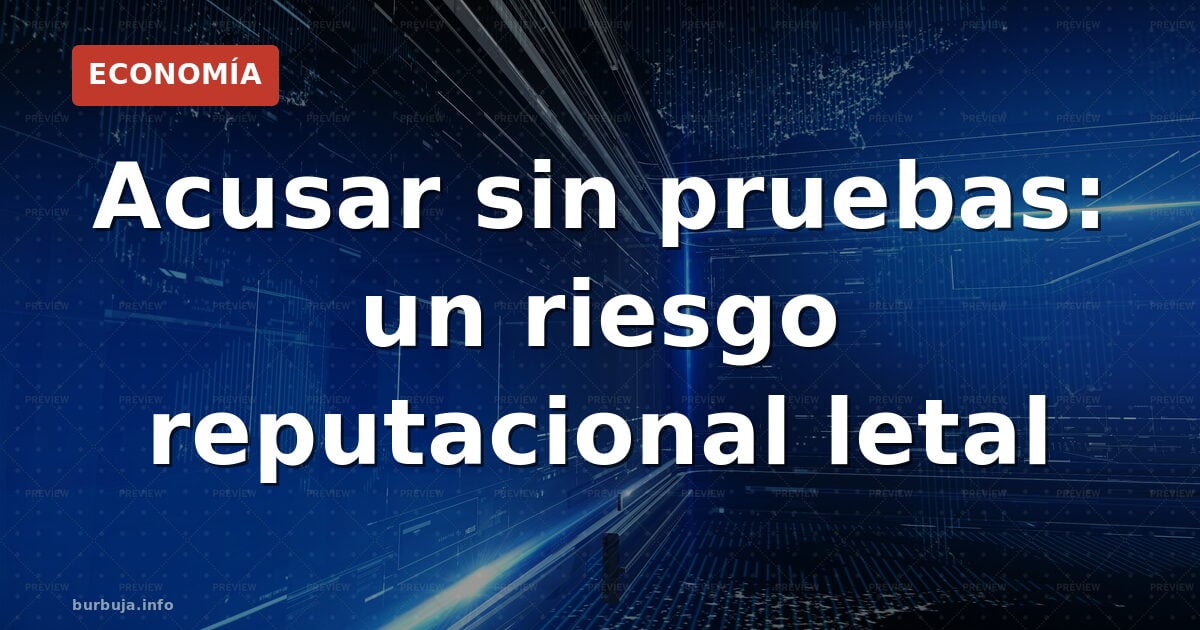 Asesinato y acusación sin pruebas: ¿quién juzga?