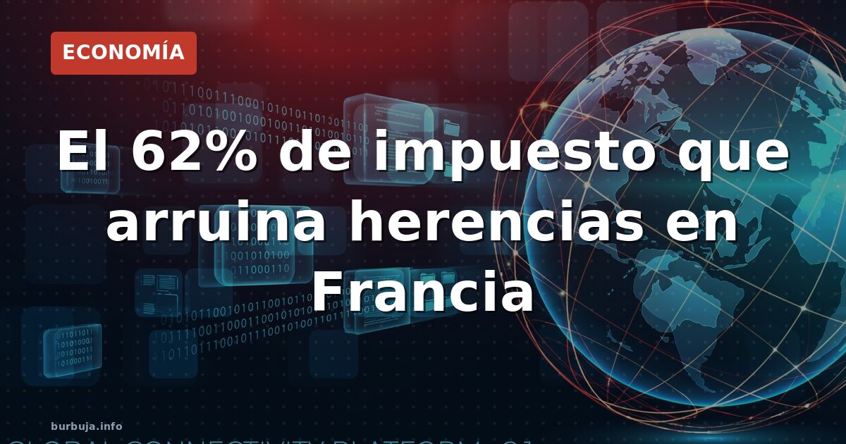 El 62% de herencias en Francia: quién paga y quién no