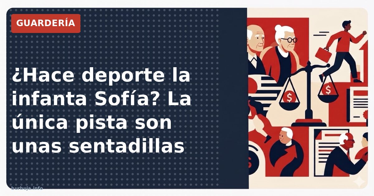 ¿Hace deporte la Infanta Sofía?