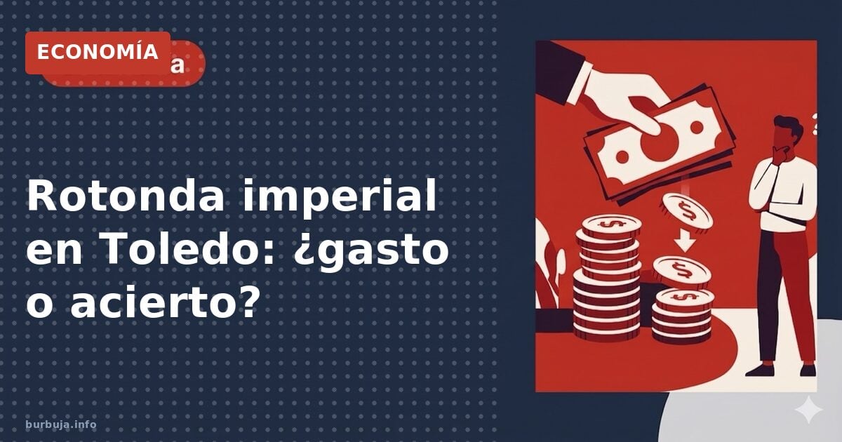 Rotonda imperial en Toledo: ¿gasto o acierto?