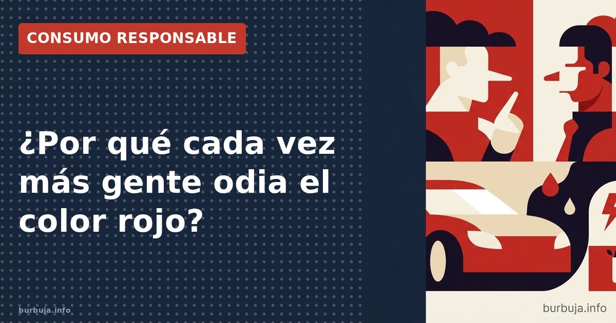 Por qué cada vez más gente odia el rojo