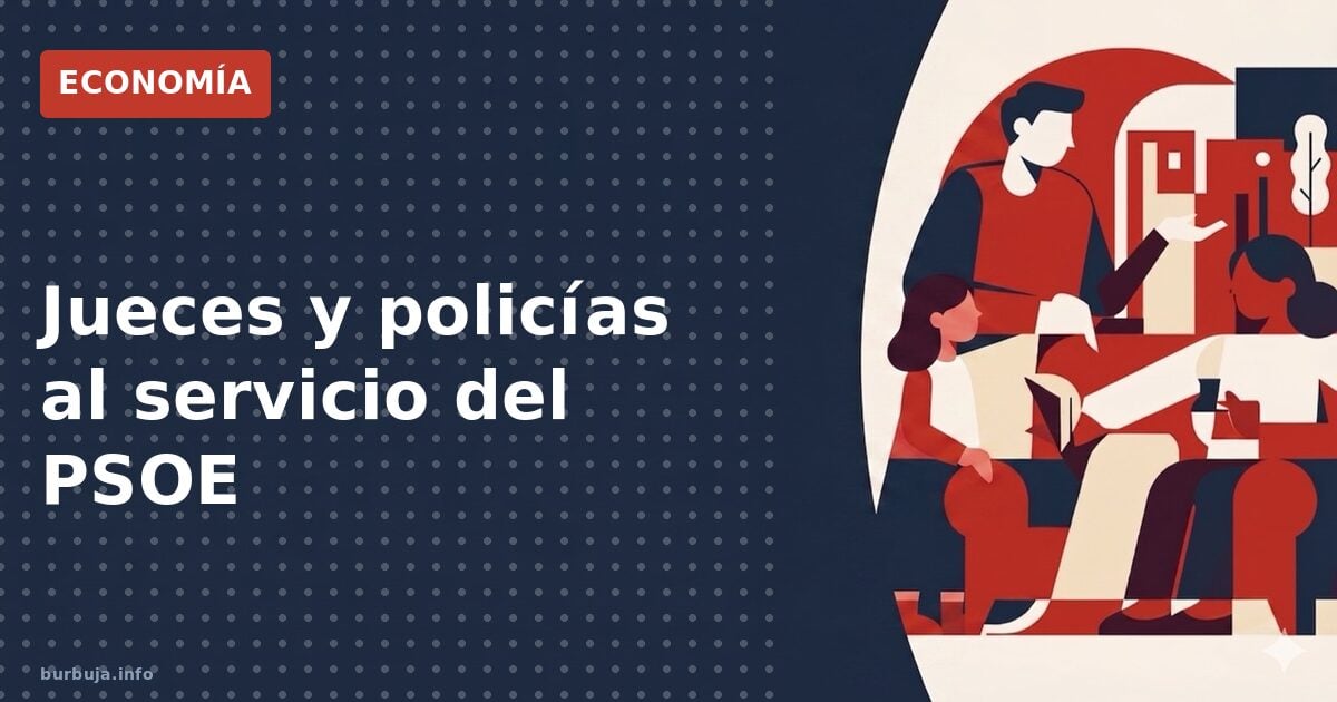 Juez Peinado: policía podría cometer ilegalidades por orden del PSOE