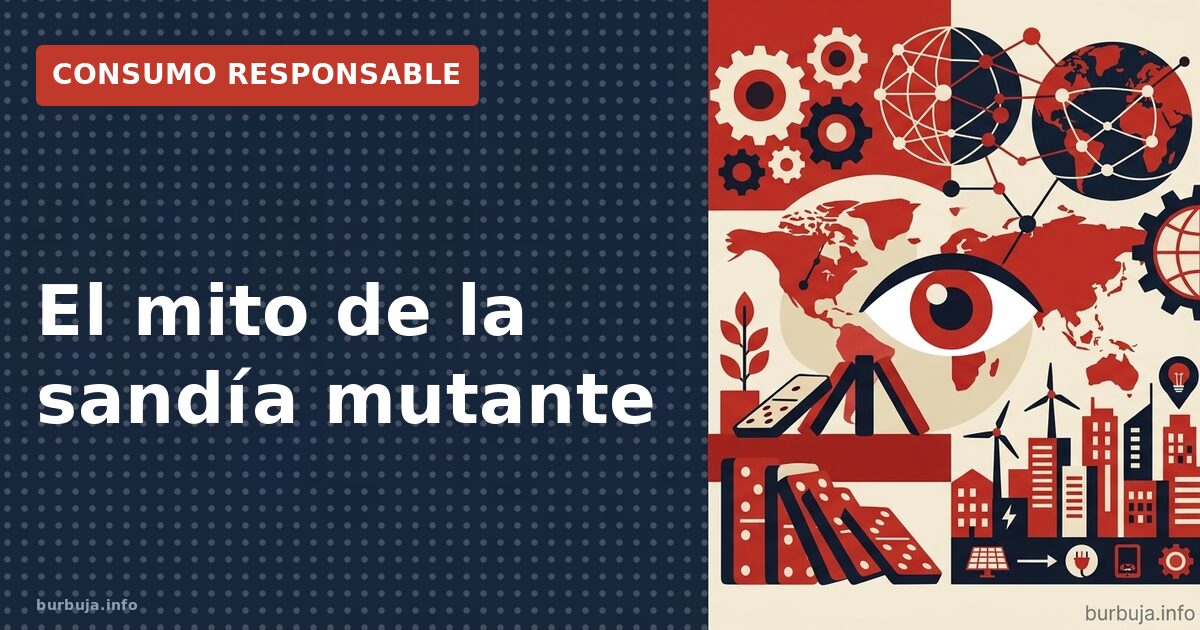 El mito de la sandía mutante
