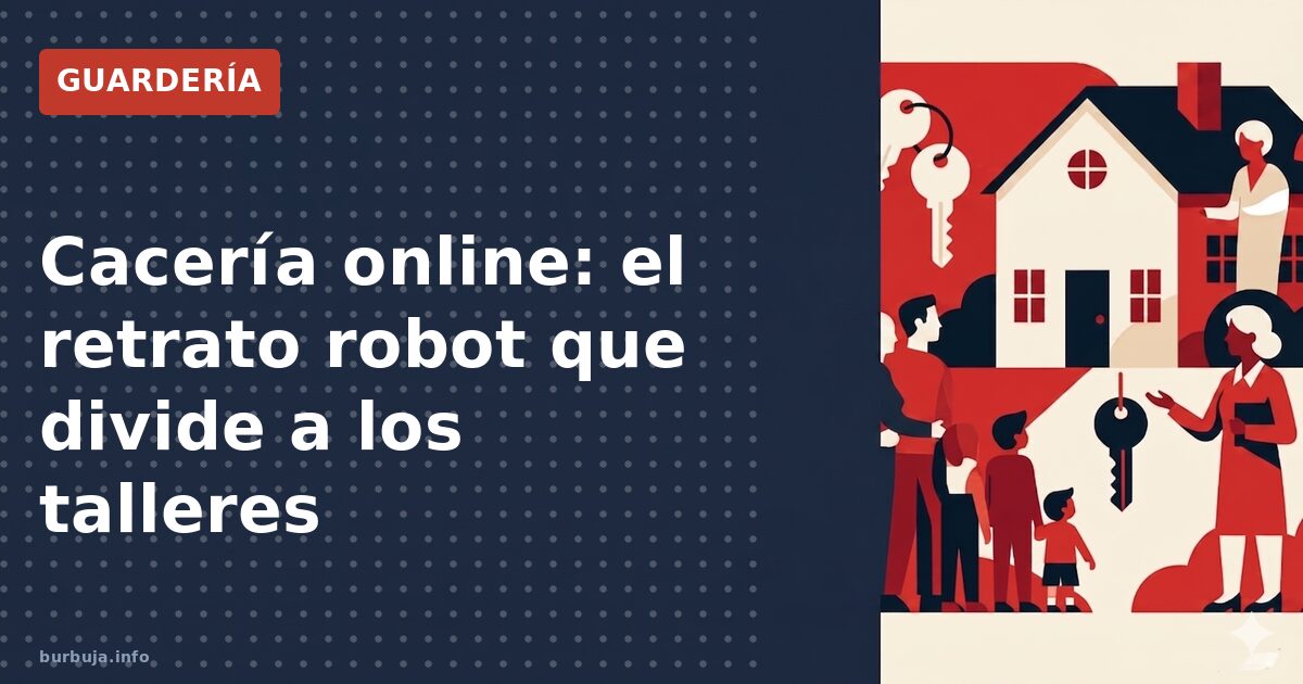 Cacería online: el retrato robot que divide a los talleres
