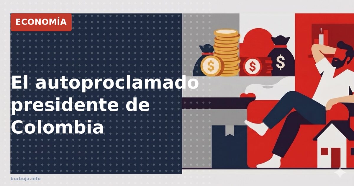 El autoproclamado presidente de Colombia