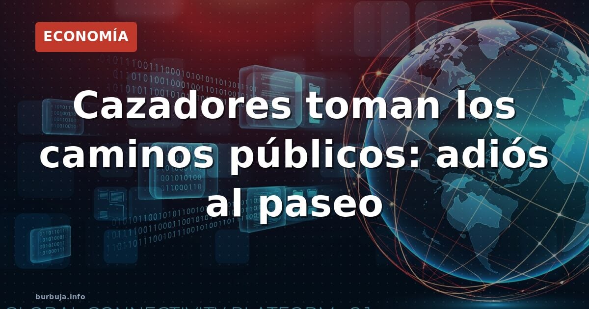Cazadores mandan: nuevo veto en caminos públicos de Madrid