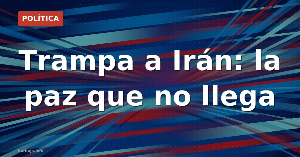 La trampa de EEUU e Israel a Irán al descubierto