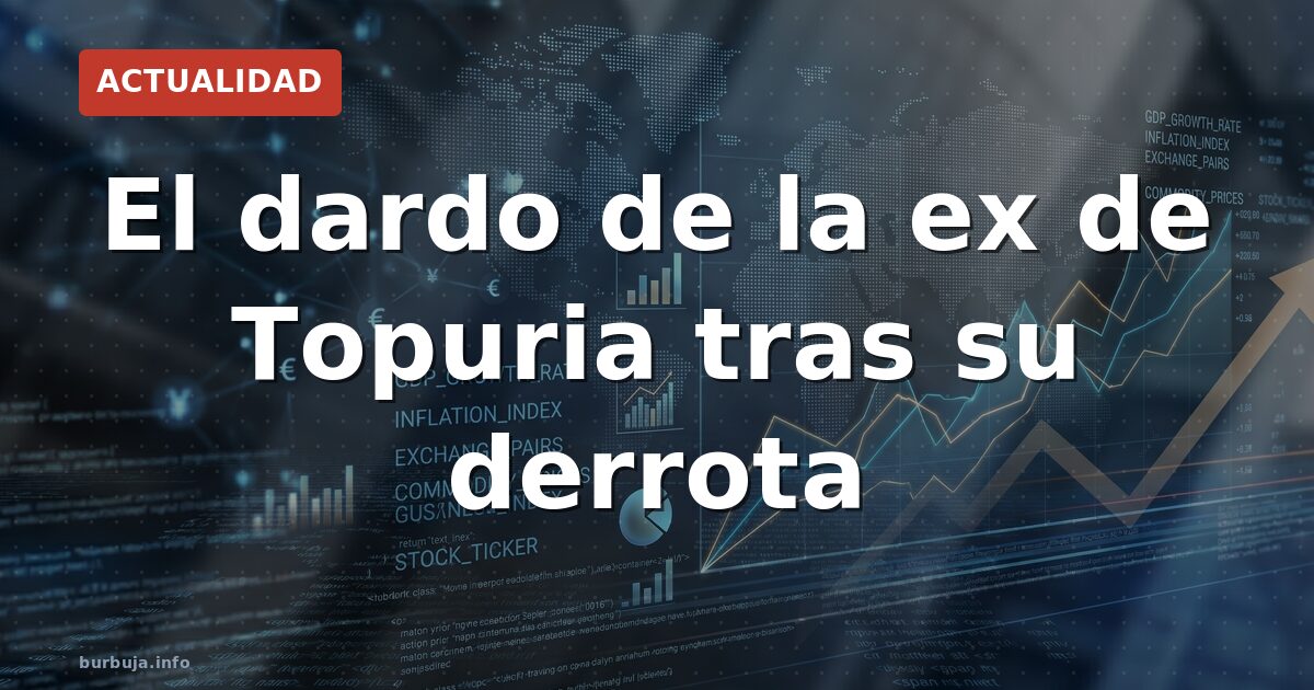El dardo de la ex de Topuria tras su derrota