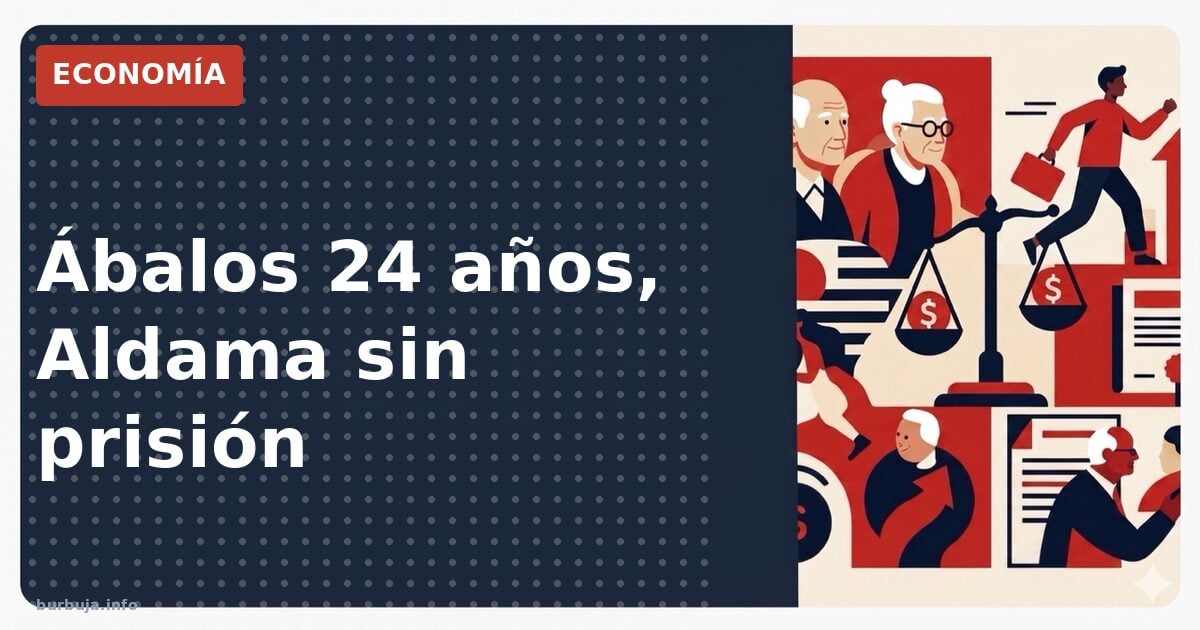Ábalos 24 años, Aldama sin prisión