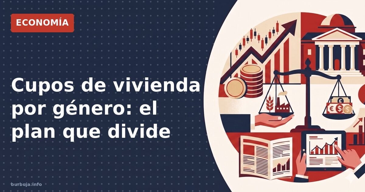 PSOE plantea cupos de alquiler solo para mujeres