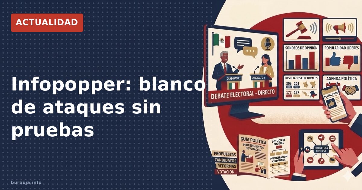 Infopopper: blanco de ataques sin pruebas