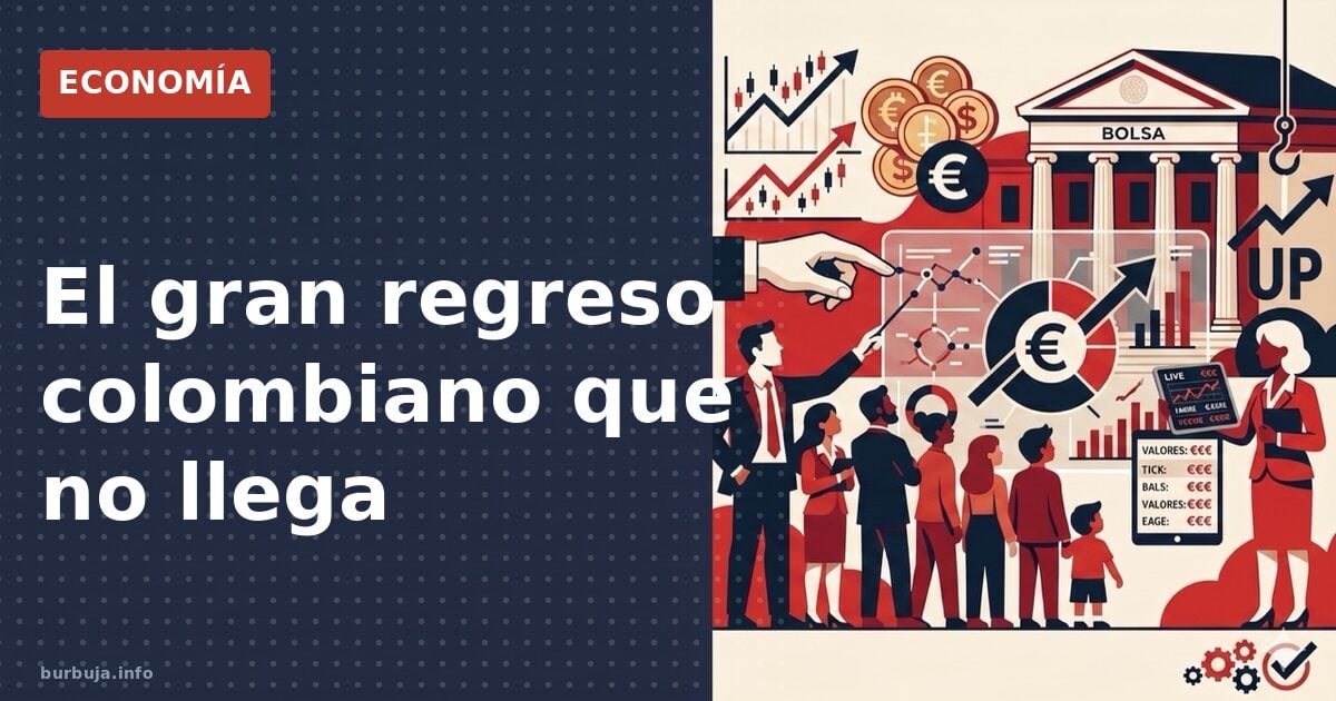 El gran regreso colombiano que no llega